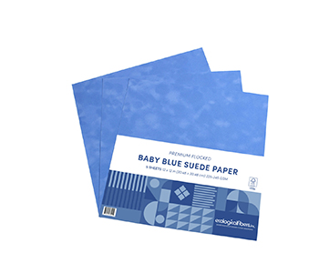 Suede paper now available for crafting