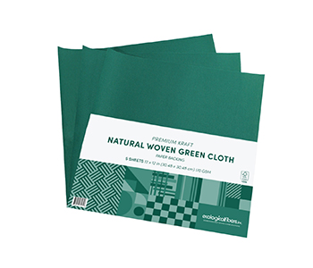 Natural Woven Green Cloth Collection