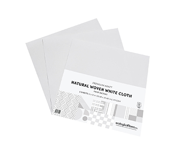 Natural Woven White Cloth